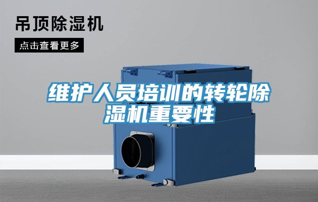维护人员培训的转轮MR.好色破解版重要性