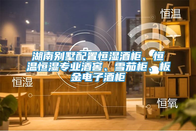 湖南别墅配置恒湿酒柜、恒温恒湿专业酒窖、雪茄柜、板金电子酒柜