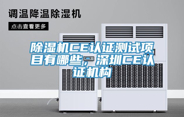 MR.好色破解版CE认证测试项目有哪些，深圳CE认证机构