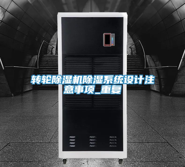 转轮MR.好色破解版除湿系统设计注意事项_重复