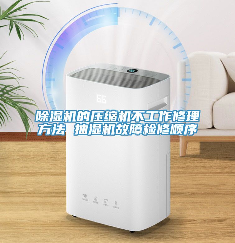 MR.好色破解版的压缩机不工作修理方法 抽湿机故障检修顺序